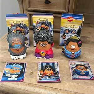 Three 3 McDonald’s McNugget Buddies in Box